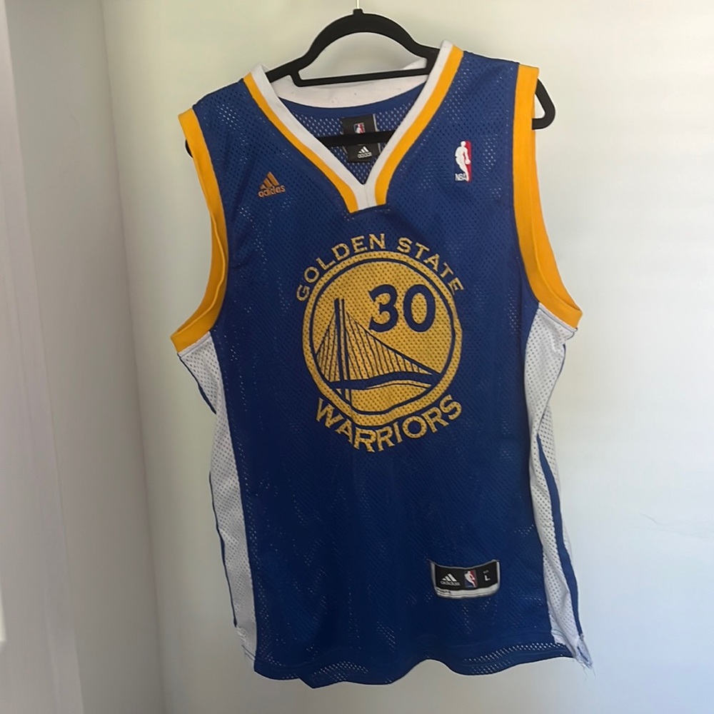 Real Steph Curry Golden State Warriors Jersey